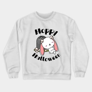 Adorable Halloween Rabbit Crewneck Sweatshirt